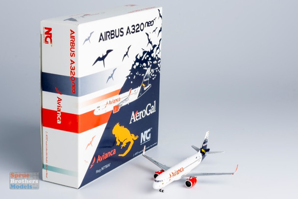 NGM15031 1:400 NG Model Avianca Airbus A320neo Reg #N776AV AeroGal