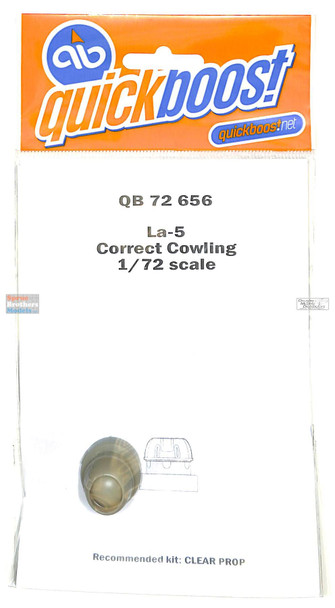 QBT72656 1:72 Quickboost La-5 Correct Cowling (CLP kit)