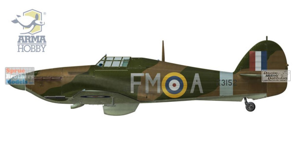 ARM40004 1:48 Arma Hobby Hurricane Mk.IIc