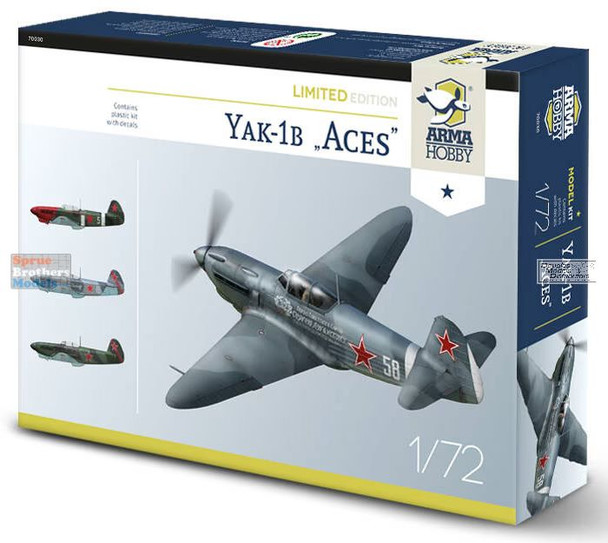 ARM70030 1:72 Arma Hobby Yak-1B Aces