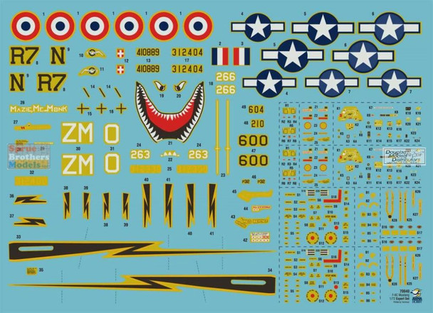 ARM70040 1:72 Arma Hobby F-6C Mustang (Expert Set)