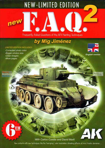 AKI038V6 AK Interactive -  FAQ 2 by Mig Jimenez (6th Edition)