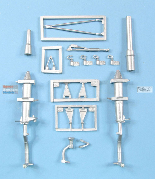 SAC35010 1:35 Scale Aircraft Conversions - CH-54A Tarhe Landing Gear (ICM kit)