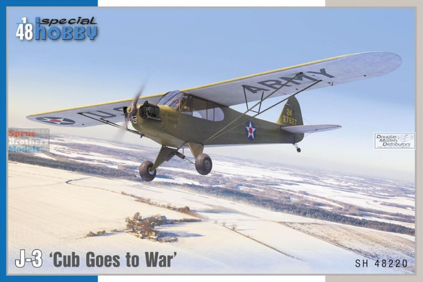 SPH48220 1:48 Special Hobby L-3 Cub 'Cub Goes to War'