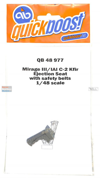 QBT48977 1:48 Quickboost Mirage III / IAI C-2 Kfir Ejection Seat with Safety Belts