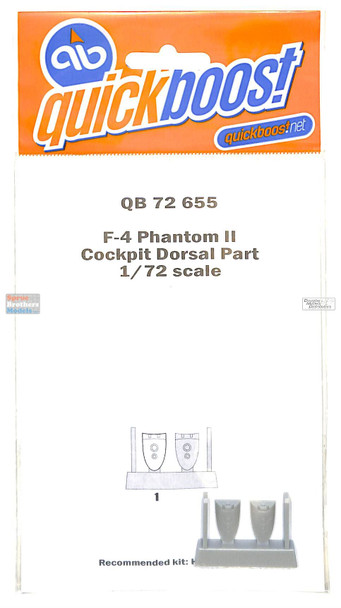 QBT72655 1:72 Quickboost F-4 Phantom II Dorsal Part (HAS kit)