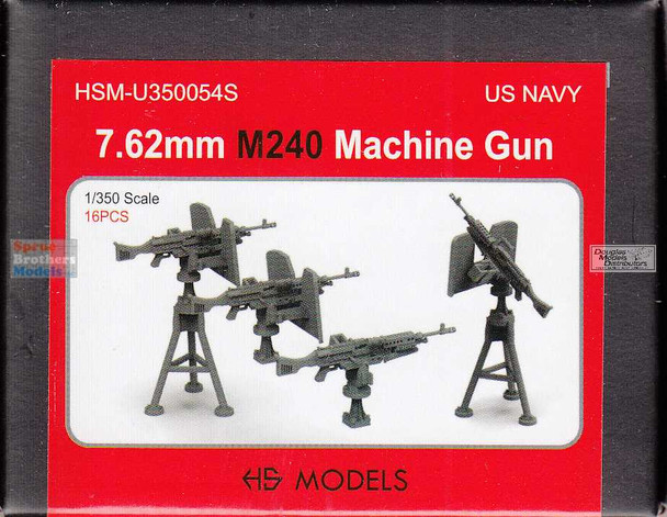 HSMU350054U 1:350 HS Models US Navy 7.62mm M240 Machine Gun
