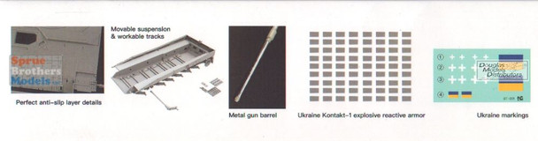 BDMBT031 1:35 Border Model Leopard 2 A6 'Ukraine'