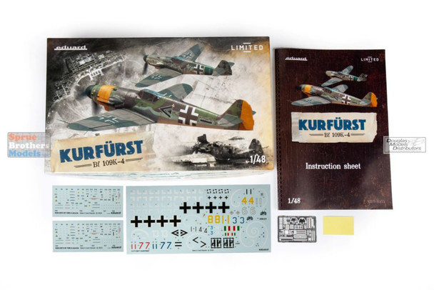 EDU11177 1:48 Eduard Bf109K-4 Kurfurst [Limited Edition]