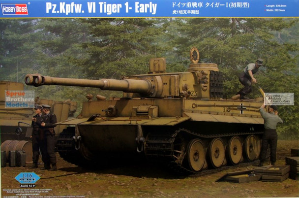 HBS82607 1:16 Hobby Boss Tiger I Early Pz.Kpfw.VI