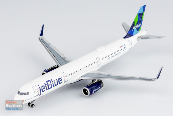 NGM13055 1:400 NG Model jetBlue Airbus A321-200 Reg #N942JB 'Our 200th Aircraft' (pre-painted/pre-built)