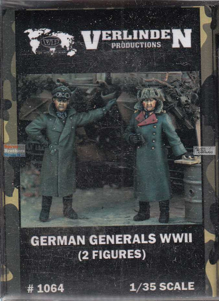 VERN1064 1:35 Verlinden German Generals WW2 (2 figures)