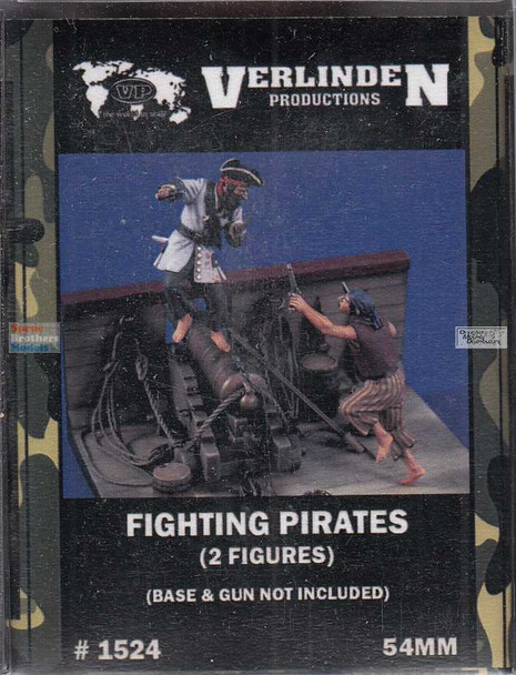 VERN1524 54mm Verlinden Fighting Pirates (2 figures)