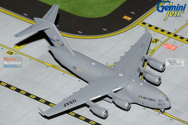 GEMGM137 1:400 Gemini Jets C-17A Globemaster III #02-1107 Charlotte ANG (pre-painted/pre-built)