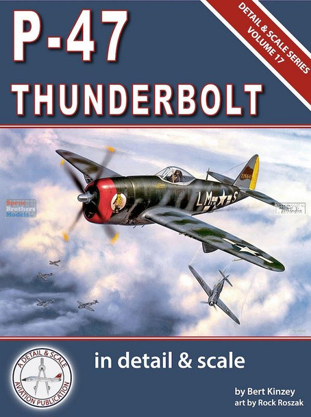 DAS0582 Detail & Scale Books - P-47 Thunderbolt