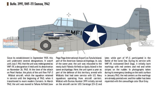 EDU84193 1:48 Eduard F4F-3 Wildcat Weekend Edition