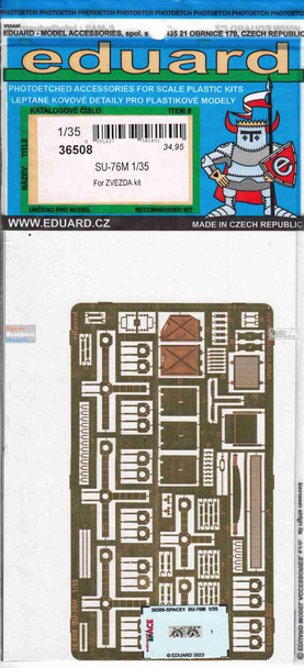 EDU36508 1:35 Eduard PE - Su-76M Detail Set (ZVE kit)