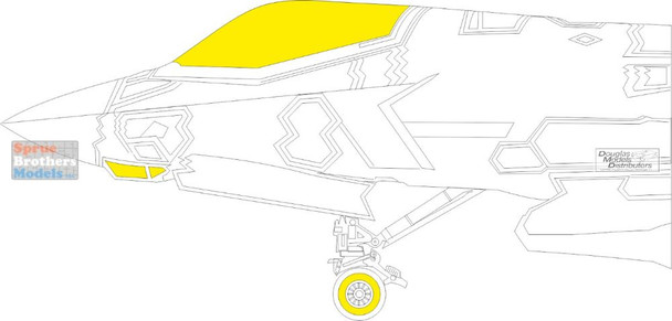 EDUCX651 1:72 Eduard Mask - F-35A Lightning II (TAM kit)