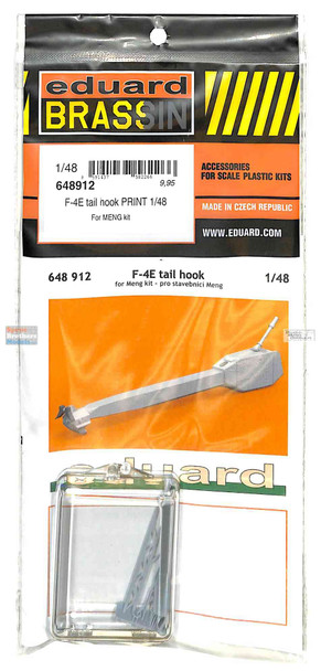 EDU648912 1:48 Eduard Brassin Print - F-4E Phantom II Tail Hook (MNG kit)