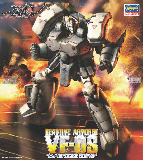 HAS65721 1:72 Hasegawa Reactive Armored VF-OS 'Macross Zero'