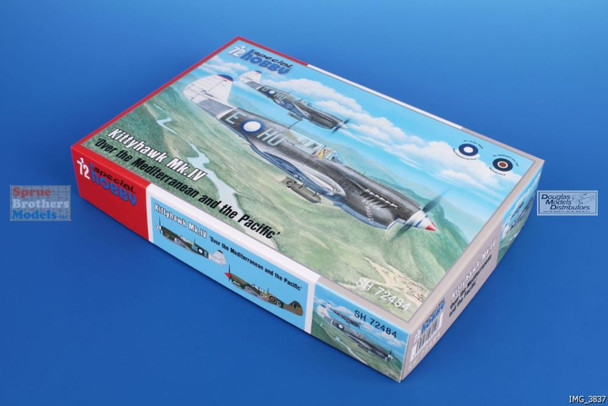 SPH72484 1:72 Special Hobby Kittyhawk Mk.IV 'Over the Mediterranean and the Pacific'