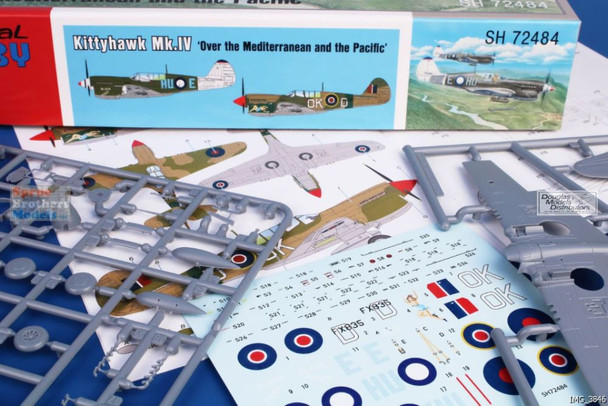 SPH72484 1:72 Special Hobby Kittyhawk Mk.IV 'Over the Mediterranean and the Pacific'