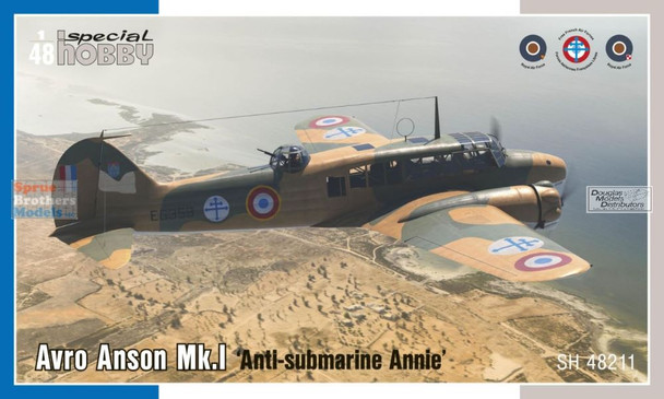 SPH48211 1:48 Special Hobby Avro Anson Mk.I 'Anti-submarine Annie'