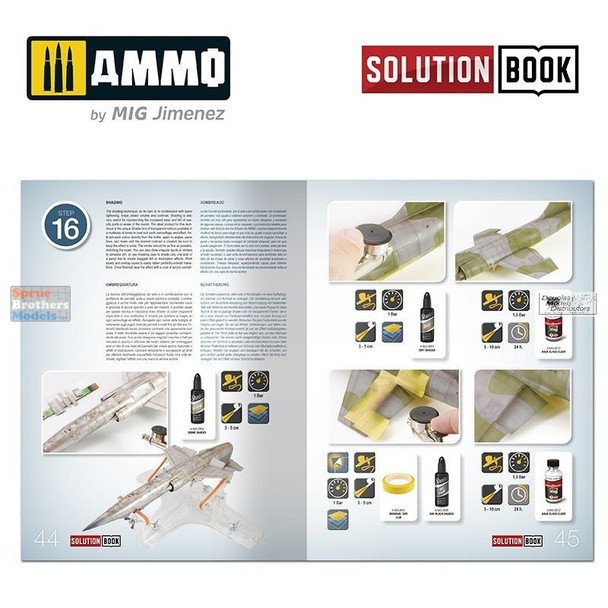 AMM6525 AMMO by Mig Solution Book - How To Paint Italian NATO Aircraft