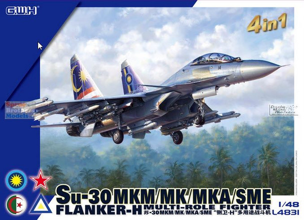 LNRL4831 1:48 Great Wall Hobby Su-30MKM/MK/MKA/SME Flanker-H