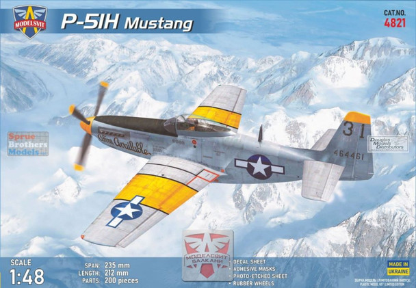MDV48021 1:48 Modelsvit P-51H Mustang