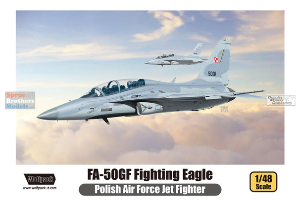 WPD14823 1:48 Wolfpack FA-50GF Fightning Eagle Polish Air Force Jet Fighter