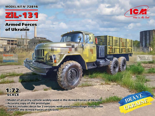ICM72816 1:72 ICM ZIL-131 Truck of the Armed Forces of Ukraine