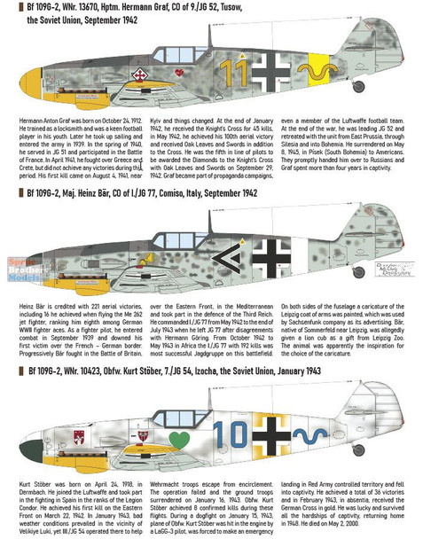 EDU02143 1:72 Eduard Bf109G-2 & Bf109G-4 'Wunderschone Neue Maschinen' Part 2 Limited Edition Dual Combo