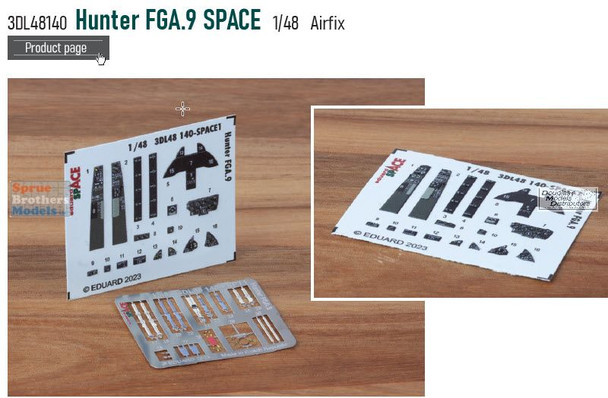 EDU3DL48140 1:48 Eduard SPACE - Hunter FGA.9 (AFX kit)