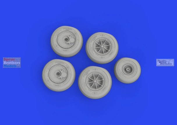 EDU648930 1:48 Eduard Brassin - Sea King Wheels (AFX kit)