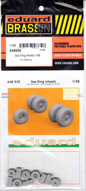 EDU648930 1:48 Eduard Brassin - Sea King Wheels (AFX kit)