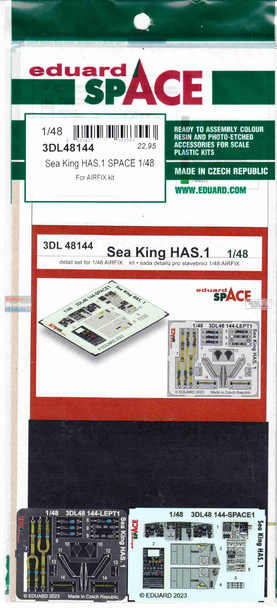 EDU3DL48144 1:48 Eduard SPACE - Sea King HAS.1 (AFX kit)