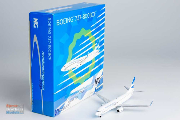 NGM58183 1:400 NG Model Aerolineas Argentinas Cargo B737-800BCF Reg #LV-CTC (pre-painted/pre-built)