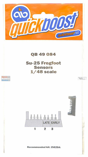 QBT49084 1:48 Quickboost Su-25 Frogfoot Sensors (ZVE kit)