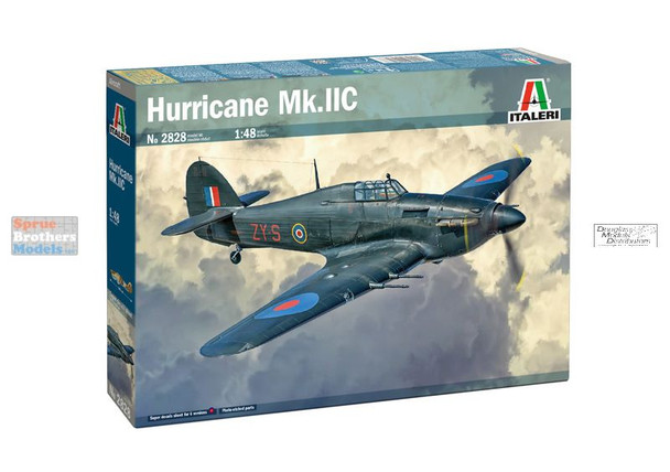 ITA2828 1:48 Italeri Hurricane Mk.IIc