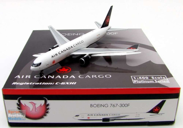 PHX11823 1:400 Phoenix Model Air Canada Cargo B767-300F Reg #C-GXHI (pre-painted/pre-built)