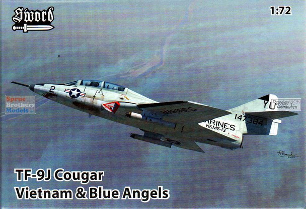 SWD72101 1:72 Sword TF-9J Cougar 'Vietnam & Blue Angels'