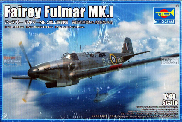 TRP05822 1:48 Trumpeter Fairey Fulmar Mk.1