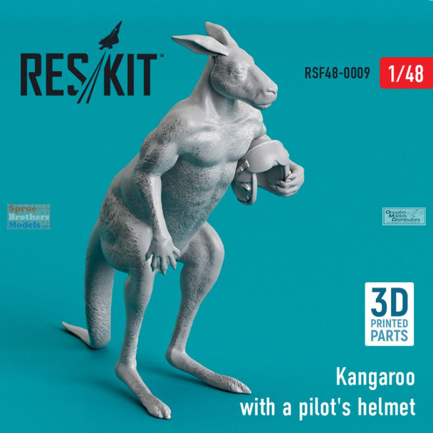 RESRSF480009F 1:48 ResKit Kangaroo with a Pilot's Helmet