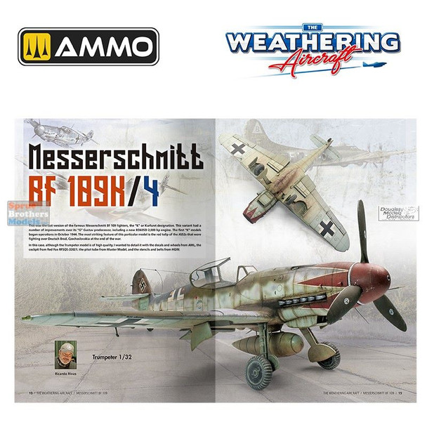 AMM5224 AMMO by Mig The Weathering Aircraft #24 - Messerschmitt Bf109