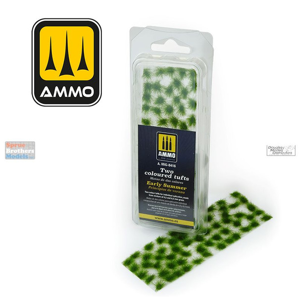 AMM8416 AMMO by Mig Two Colored Tufts - Early Summer