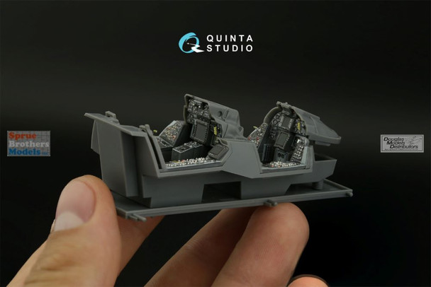 QTSQDS48404 1:48 Quinta Studio Interior 3D Decal - F-14B Tomcat (GWH kit) Small Version