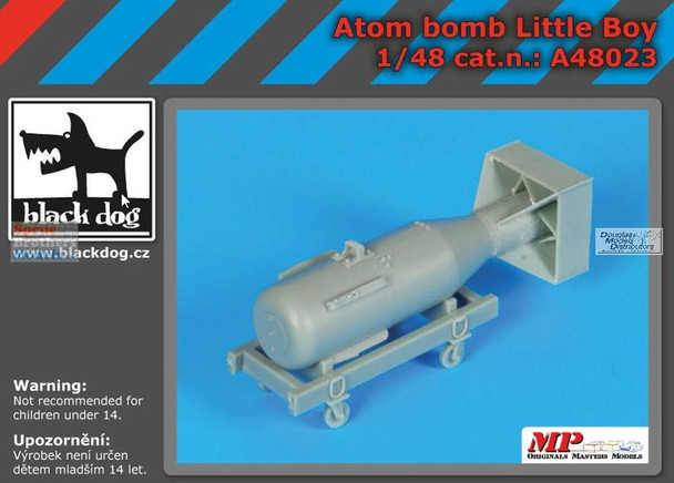 BLDA48023A 1:48 Black Dog Atom Bomb Little Boy