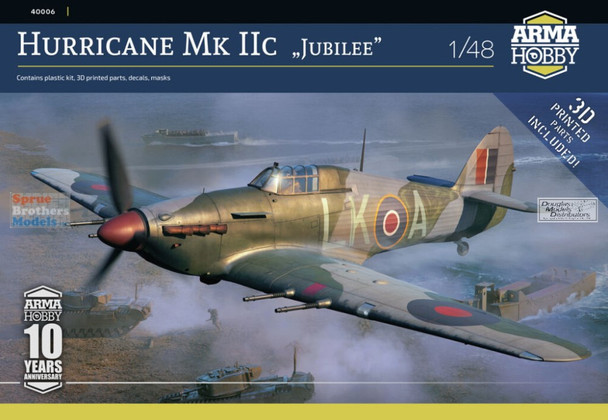 ARM40006 1:48 Arma Hobby Hurricane Mk.IIc 'Jubilee'