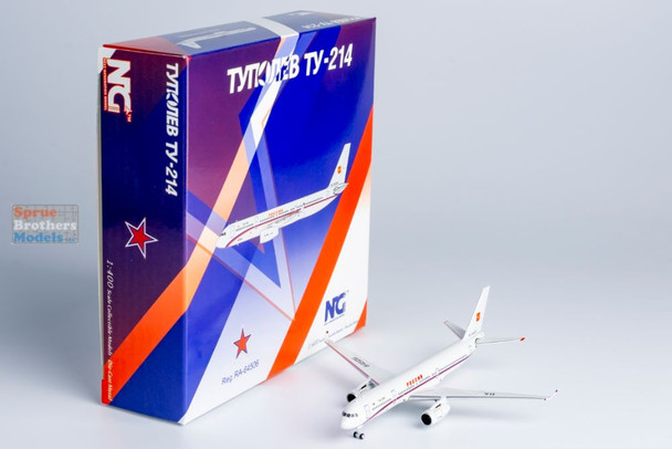 NGM40016 1:400 NG Model Russia State Transport Company Tupolev Tu-214 Reg #RA-64506 (pre-painted/pre-built)